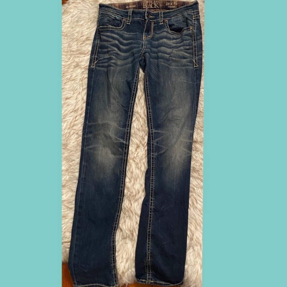 Buckle Black Fit 146 Straight Jean